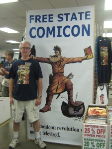 Craig Klotz at Free State Comicon 2011