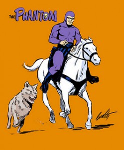 Cartoonist Terry Beatty's sample of The Phantom.